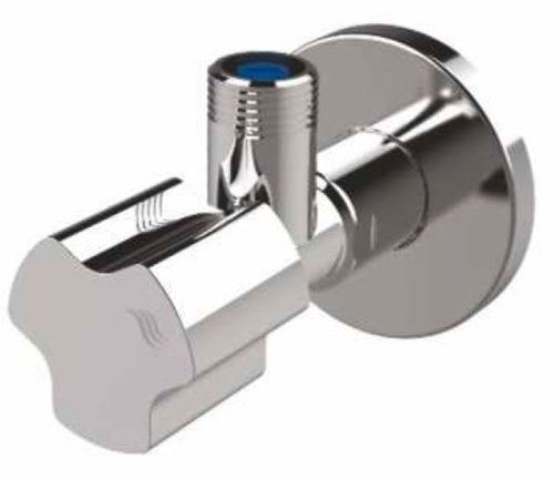 Elegant Chrome Plated Angled Water Valve for Basin Sink 1/2 x 3/8 BSP