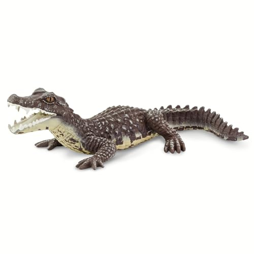 Safari Ltd. Kaiman 12,7cm | Tierfigur | BPA-frei und giftfrei | geeignet für Kinder ab 3 Jahren