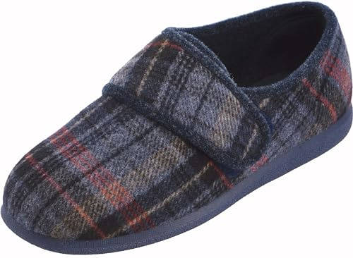 Cosyfeet Reggie - Extra Wide Men's Slippers - 3H Width