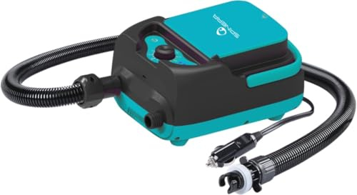 Spinera Elektrische Hochdruckpumpe für SUP, Kajak & Schlauchboot – SUP Pumpe mit Akku oder 12V Anschluss je nach Modell