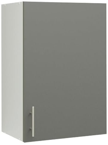 JD Greta 500mm Kitchen Wall Cabinet with Door – Wall Unit – Grey Matt – Modern Storage Cupboard