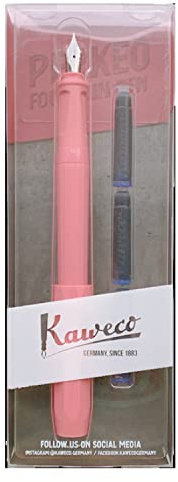 Kaweco 10002225 Fountain Pen, F, Fine Point, Pakao, Peony Blossom, Blister