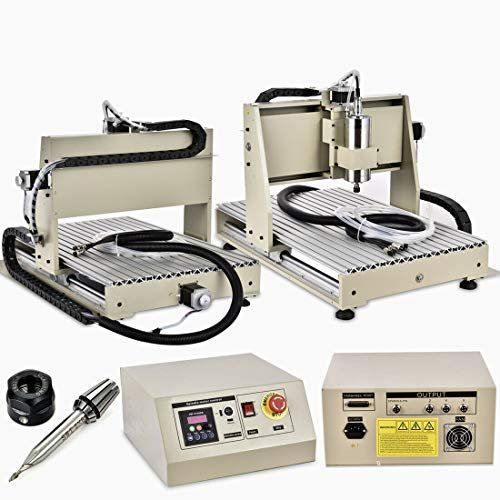 Fresatrice a 3 assi da 1500 W, 6040 CNC, per incisione, router per legno, pannelli MDF, design acrilico 3D/2D, senza controller