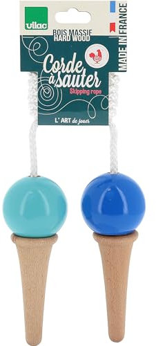 Vilac- Cordes à Sauter Glace bi-goût Bleue - Jeux Plein air pour Enfant - 3012B, Multicolore