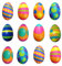Ostern Geschenk Kinder, FainFun Anti Stress Bälle, Stressbälle Kinder, Ostergeschenke, Geschenke Ostern, Ostereier Ostereier, für Osterkörbchenfüller Ostergeschenke, Eiersuchen (Geometrie)