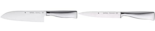 WMF Grand Gourmet Santoku Messer 32 cm, Made in Germany, Klinge 18 cm & Grand Gourmet Filiermesser flexibel 28,5 cm, Made in Germany, Messer geschmiedet, Performance Cut, Klinge 16 cm