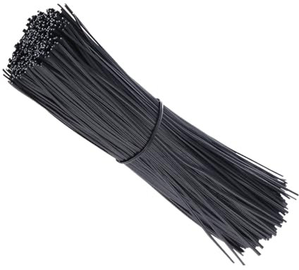 STOBAZA 1000Pcs Lazos De Torción Reutilizables De 15Cm Con Alambre De Hierro Revestido En Plástico Para Organización De Cables En Hogar Oficina Jardinería