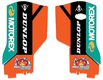 race-styles Gabel Aufkleber kompatibel mit KTM SXF EXCF 125-500 2023 DEKOR Decals im Motorex Gabelprotektoren