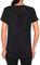 Wayleb Sport T-Shirt Damen V-Ausschnitt Sportshirt Kurzarm Oberteile Sommer Funktionsshirt Leichtes Atmungsaktiv Back Mesh Laufshirt Fitness Yoga Top Sportbekleidung, Schwarz S