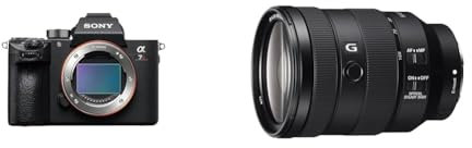 Sony α 7RIII | Fotocamera con obiettivo intercambiabile mirrorless full-frame (42,4 MP, Eye AF, 10 fps, 4K 30p), Nero ILCE-7RM3A & Obiettivo costante F4 Full Frame E-Mount da 24-105 mm SEL24105G