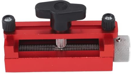 Chisel Sharpening Guide Aluminum Woodworking Chisel Sharpening Jig with Extendable Roller Wheel Top Reinforcement Screws, Easy to Use for DIY Enthusiasts
