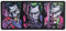 DC Comics Joker - XXL-Mauspad 90 mm x 40 mm - Geschenk Desktop-Gaming-Mauspad Joker offiziell lizenziert