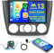 Hikity 2+64GB Android 15 Autoradio für BMW 1 Series E87 E81 E82 E88 Radio Carplay Android Auto Wireless, 9 Inch IPS Touch Screen Radio mit Rückfahrkamera, Bluetooth, Navi, WiFi, DSP, EQ, Mirror Link