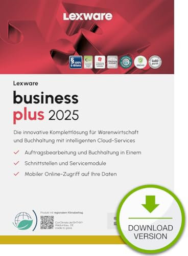 Lexware business Plus 2025 (365 Tage) | PC Aktivierungscode per Email