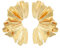 WATEFOER Blumen Ohrringe Gold für Damen, Gold Statement Ohrringe Übertrieben Metall Blume Ohrhänger Einzigartige Blumenschmuck Geschenke zum Muttertag