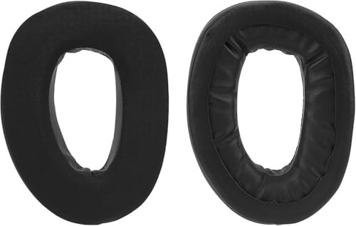 GSP 300 Kühlgel-Ohrpolster, Ersatz-Ohrpolster, kompatibel mit Sennheiser GSP 370, GSP 350, GSP 303, GSP 302, GSP 301 und GSP 300 Kopfhörern, weiche Memory-Schaum-Ohrpolster, Ohrmuscheln, Schwarz