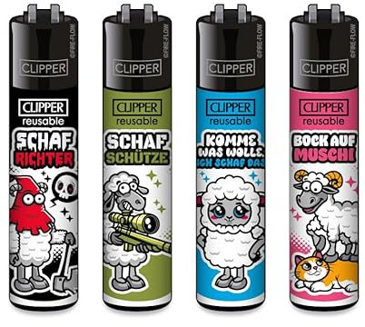 Clipper Feuerzeug Quartal 1/2025 (Schafe 2)