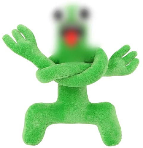 PEXIVOZ Plüschtier Rainbow Monster Grün,Monster Kuscheltier,Horrorspiel Kuscheltier Plush,Stofftier Rainbow Plüsch Puppe Geschenk für Kinder Erwachsen