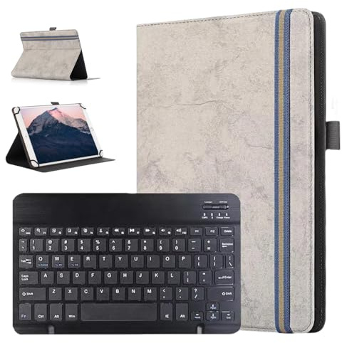 PRSPR for Google Pixel Tablet Tablet Case 11 inch 2023 with Detachable Bluetooth Keyboard – Silent Scissor Keys, Angle-Adjustable Stand, Pen Holder, 2-in-1 with Keyboard Stand Cover (Black)