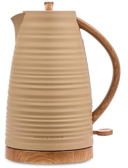 Morphy Richards Clay 1.7L Jug Kettle, 3kw Rapid Boil, Water Level Indicator, Dry Boil Protection, 360 Degree Base, Build-in Cord Storage, Felspar, 103100