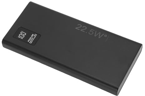 Fabater Fuente de Alimentación Ininterrumpida Salida USB 3A 4050mAh Mini UPS Eficiente e Inteligente para Paneles LED, Módems para Trabajo Desde Casa Color: Negro