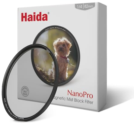 Haida 77 mm NanoPro Magnetic Mist Black 1/4 Filter (W/O Adapter Ring)