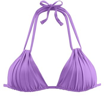 s.Oliver Damen Triangel-Bikini-Top mit wattierten Cups, regulierbar | mit wattierten Cups, regulierbar