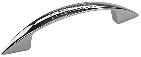 SO-TECH® Möbelgriff HE09 Bügelgriff BA 96 mm Chrom poliert