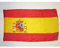 AZ FLAG Bandera de ESPAÑA 90x60cm para un Palo - Bandera ESPAÑOLA 60 x 90 cm Poliester Ligero