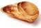 das Olivenholzbrett® Schale aus Olivenholz in Herzform/Tapas Schale aus Olivenholz herzförmig/flache Schale aus Holz 13 x15cm