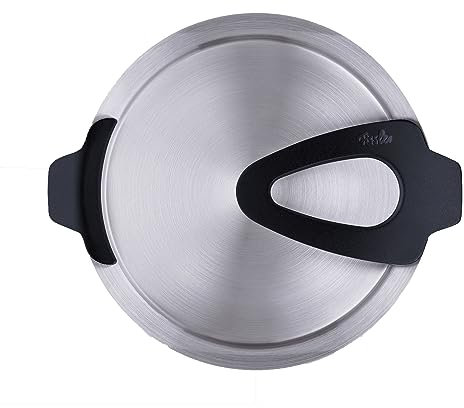 Fissler 1611824600 Intensa Deckel ohne Thermostar, Durchmesser 24 cm, schwarz