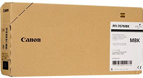 Canon PFI-707 MBK Tinte matt schwarz Standardkapazität 700ml 1er-Pack 2389983