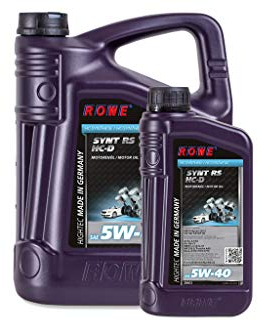 6 Liter (5L+1L) ROWE HIGHTEC SYNT RS HC-D SAE 5W-40 Motoröl Made in Germany