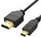 Synergy Digital Camcorder HDMI Cable, Works with Zoom Q2n-4K Camcorder, 5 Ft. High Definition Micro HDMI (Type D) to HDMI (Type A) HDMI Cable