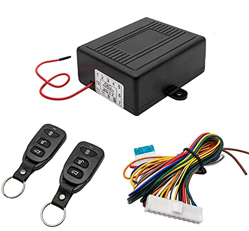 Riloer Alarmanlage Auto Universal kompatibel mit 12VStromversorgungssysteme | 12 V DC 30 W, kompatibel mit Honda Accord 2008–2012, kompatibel mit Ford Focus 2005–2014