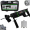 Eibenstock Diamant-Trocken-Kernbohrmaschine EHD 1500 inklusive Staubabsaugung mit Federzentrierspitze & Diamant Dosensenker Typ Matrix Power