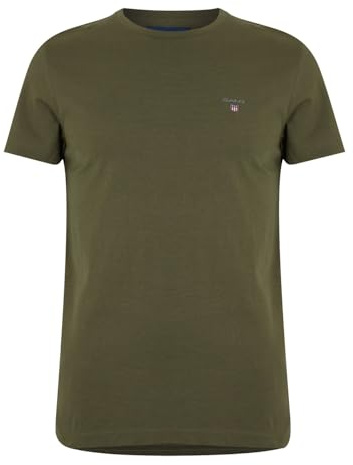 GANT Herren ORIGINAL SS T-Shirt, Racing Green, XXL