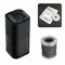 Air Purifier for Bedroom Smoke, Air Cleaner for Home of Smoker Air Purifier with H13 HEPAFilter of Pollen Allergy Particle Dust Smoke for Room Up to 15m² Bedroom Kitchen Family Car