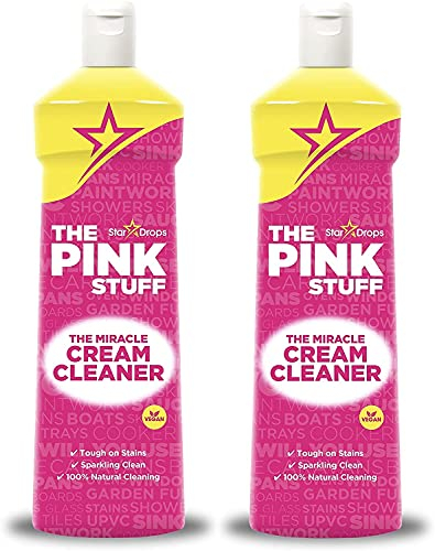 The Pink Stuff Stardrops Miracle Creme-Reiniger, 500 ml, 2 Stück