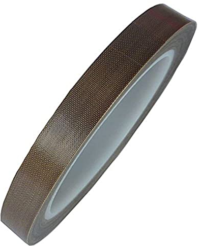 ACIT Teflonband aus PTFE, Glasfaserband, Teflon hohe Temperatur, hitzebeständig bis 300 ℃ (10 mm x 33 m)