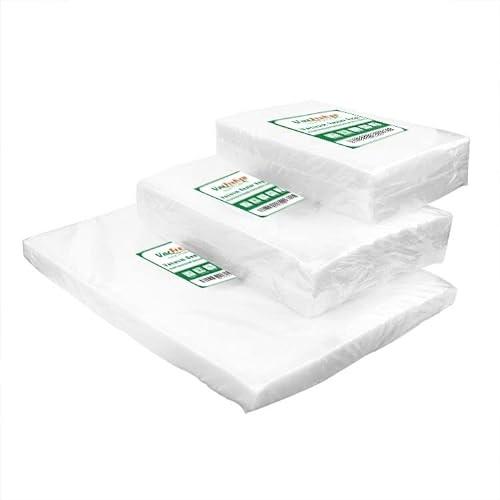 VacFreKep150Beutel 15x25cm(50) und20x30cm(50) und28x40cm(50) Vakuumier Beutel Vakuumbeutel für Lebensmittel,BPA-Frei Sous Vide Vakuumierbeutel Beutel für Vakuumierer und Folienschweißgeräte Geeignet