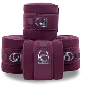 Cavallo HIVA Bandagen Dark Raspberry Horsefashion 2022, Größe:Set