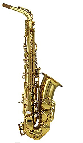 PECY Saxophon Beliebte Klassische Struktur Goldlack Altsaxophon