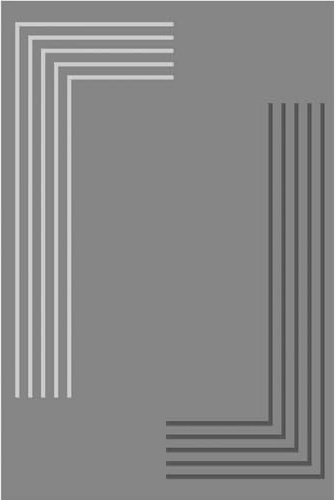 MANI TEXTILE - Griechischer Teppich, Grau, Maße – 160 x 230 cm