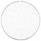sourcing map 5pcs Round BBQ Grill Net 11.6 Dia Galvanized Iron Barbecue Mesh Mat for Baking Smoking Charcoal Grilling Roasting