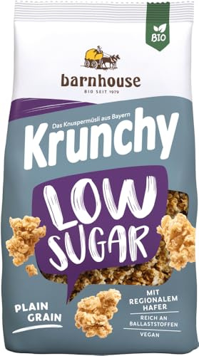 Krunchy Low Sugar Plain Grain 6 x 375 g