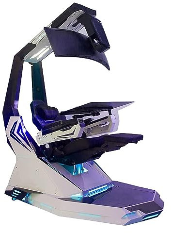 CSTAL Luxury Zero Gravity Gaming Chair, Ergonomic Regulatory E-Sports Chair, Computer Cockpit Chair, Boss Office Chair, with Massage + Pedals