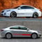 Karosserie Kofferraum Dekoration Aufkleber Taille Linien Aufkleber Tür Seitendekor Aufkleber für Opel Insignia OPC,C-Red