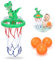 GZCY Badespielzeug-Geschenke für Kinder von 1-8 Jahren, Schießspiel in der Badewanne & lustiger Basketballkorb für Jungen, Mädchen, Babys und Kleinkinder - Saugnapf-Basketballkorb mit 3-Ball-Set