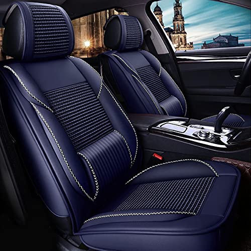 maiqiken Autositzbezug für Audi RS3,S1, S3,SQ2, SQ3 Komplettset 5-Sitze, Standard - Blau